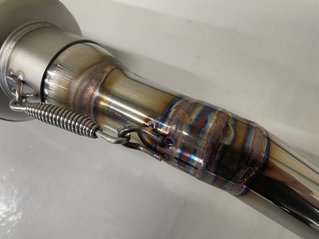 モンキー　ゴリラ　ワンオフマフラー　ステンレス　車高短用　バックステップ装着車用