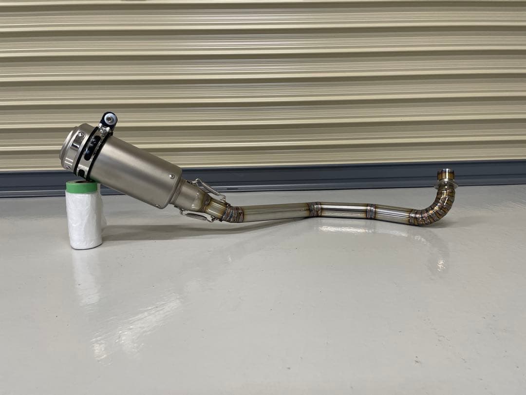 モンキー　ゴリラ　ワンオフマフラー　ステンレス　車高短用　バックステップ装着車用