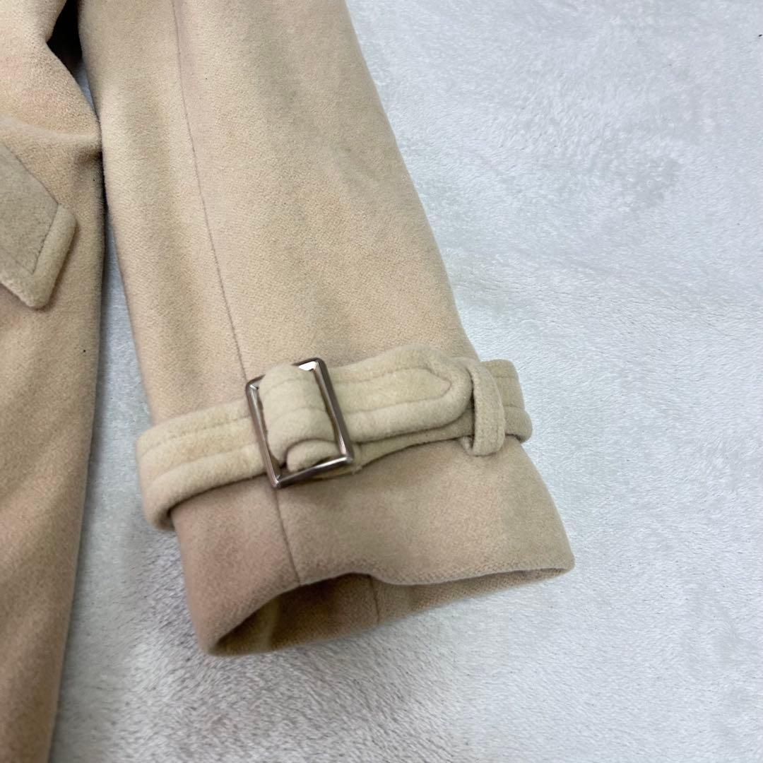 マックスマーラ　マックスアンドコー アンゴラ　ダブルコート　ベージュ　40