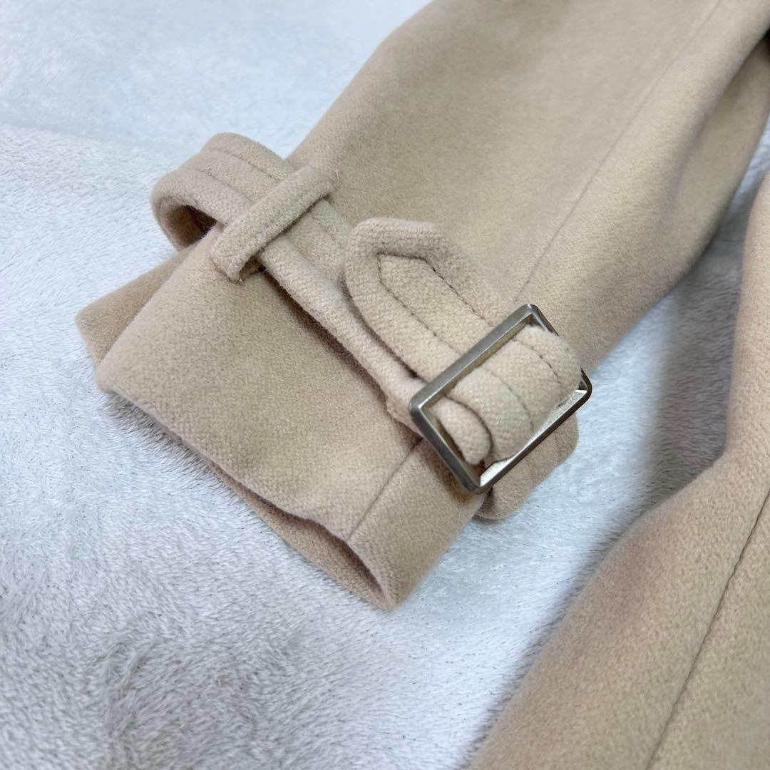 マックスマーラ　マックスアンドコー アンゴラ　ダブルコート　ベージュ　40