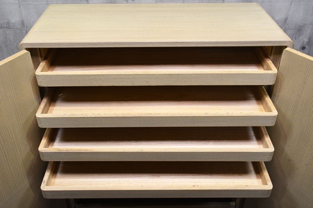 EAC73 最高級 加茂桐箪笥 伝統工芸士 頓所芳男 着物箪笥 和箪笥