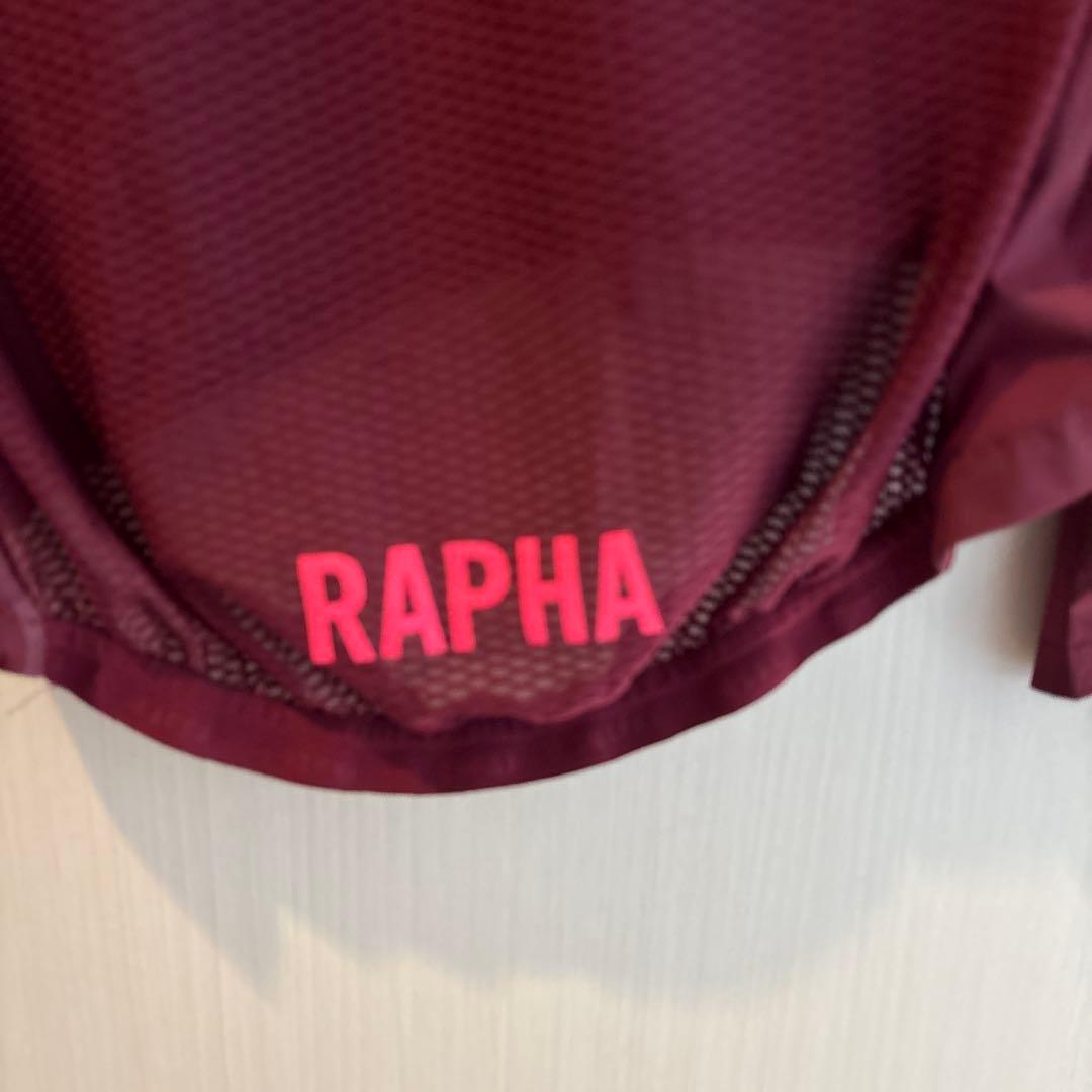 Rapha プロチーム　ウインドジャケット　バーガンディ サイズS