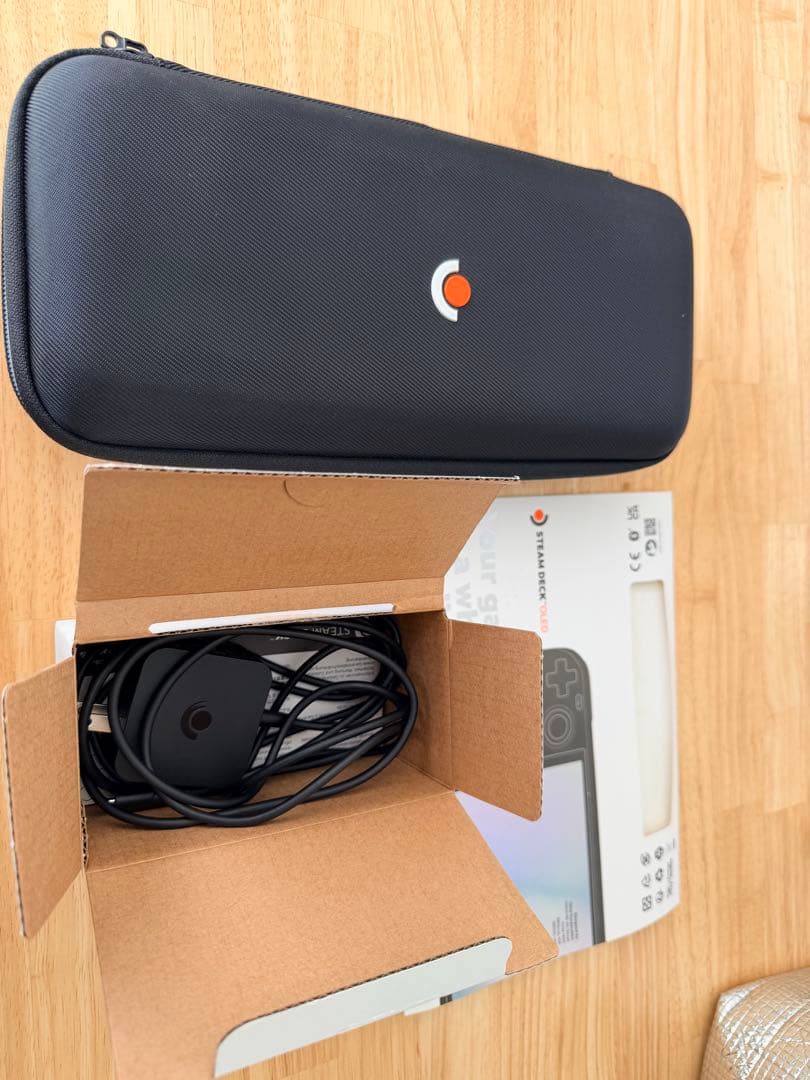 Steam Deck OLED 512GB 充電ケーブル付き 画面フィルム