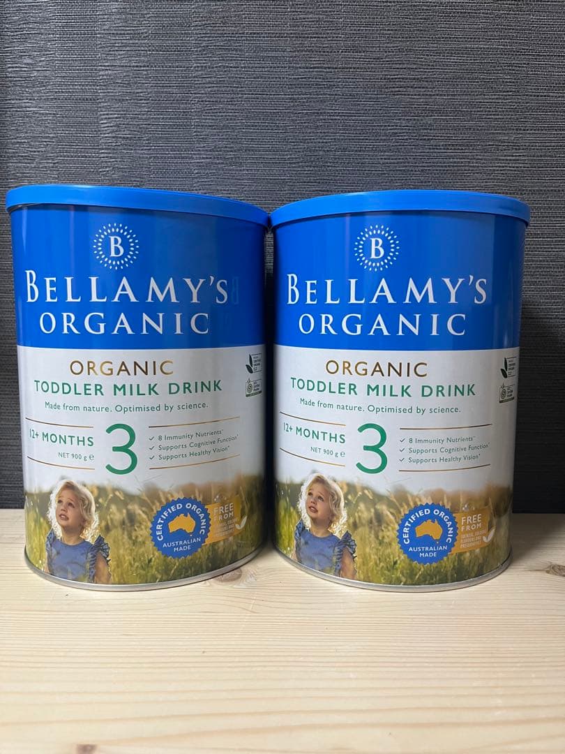 Bellamy's Organic 幼児用ミルク飲料 2缶セット -Step 3