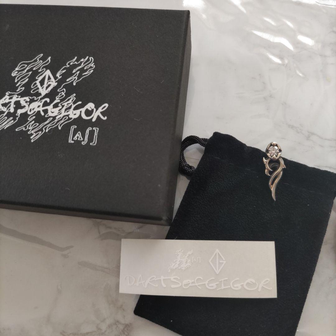 GIGOR DARTS of GIGOR 片耳用ピアス ジルコニア