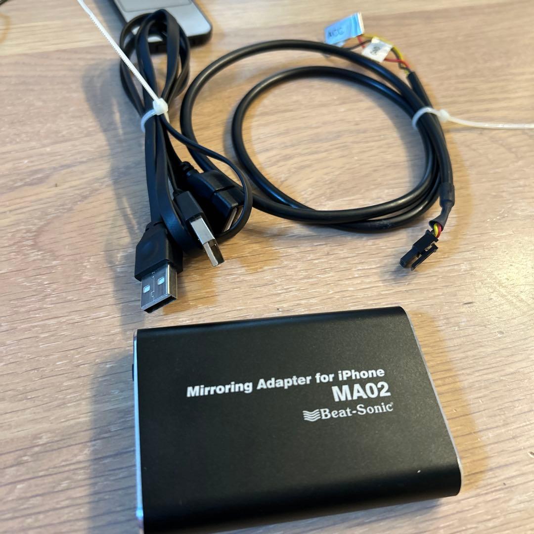 ビートソニックMA02 SPAV1416 ビデオブースター付きバックモニタ