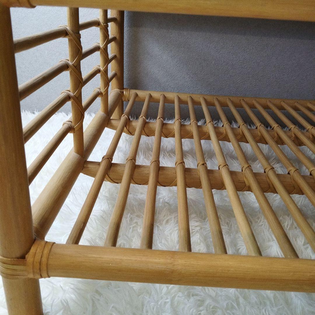 未使用級　カサブランカ　CADENZA カデンザ　センターテーブル　高級　ラタン