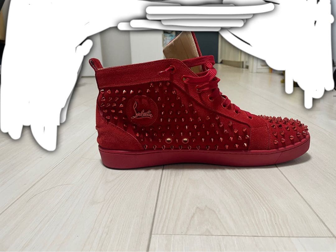 ルブタンハイカットスニーカー