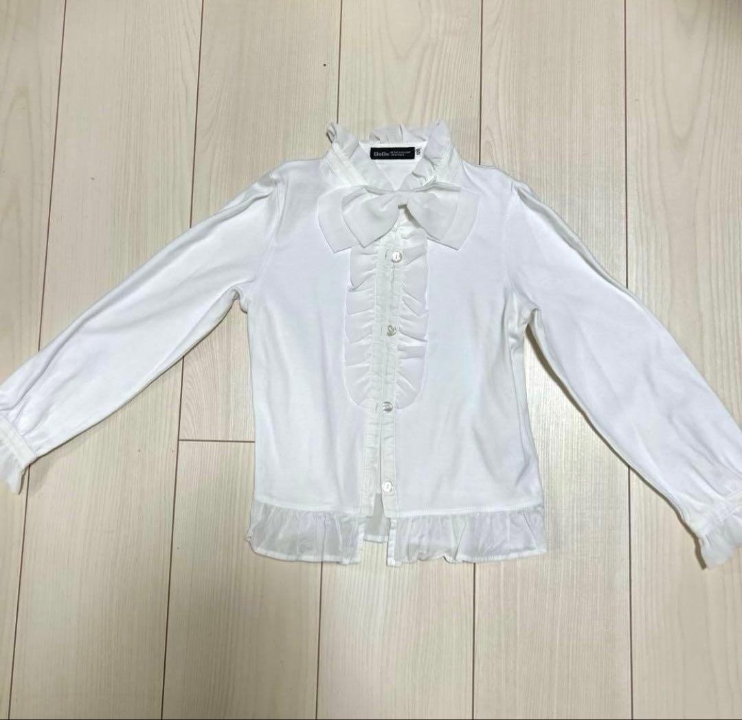 【美品】【120】BEBE セレモニードレス ワンピース卒園式 入学式