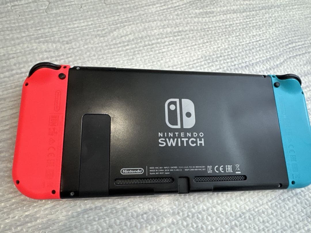 動作確認済み　Nintendo Switch 本体 青/赤