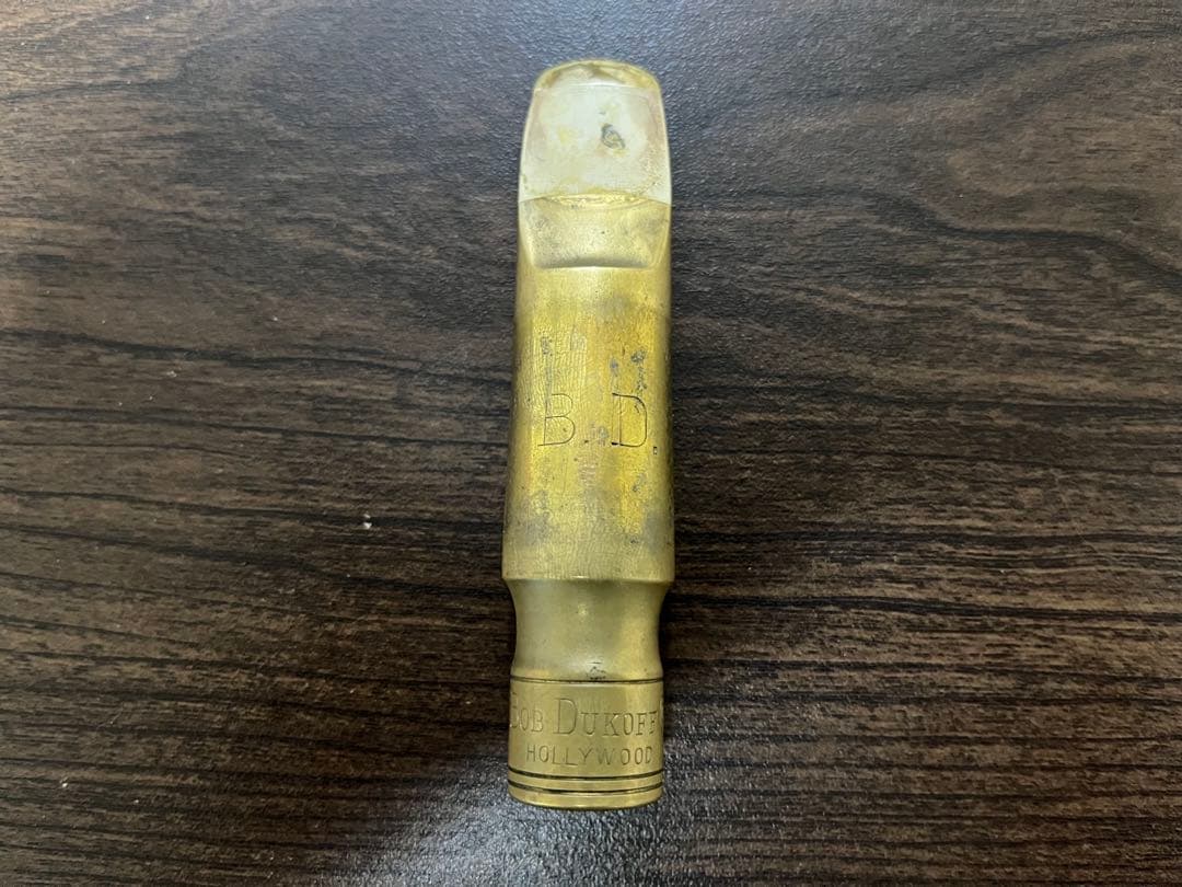 ボビーデュコフ　ハリウッドモデル　テナーマウスピース　6☆