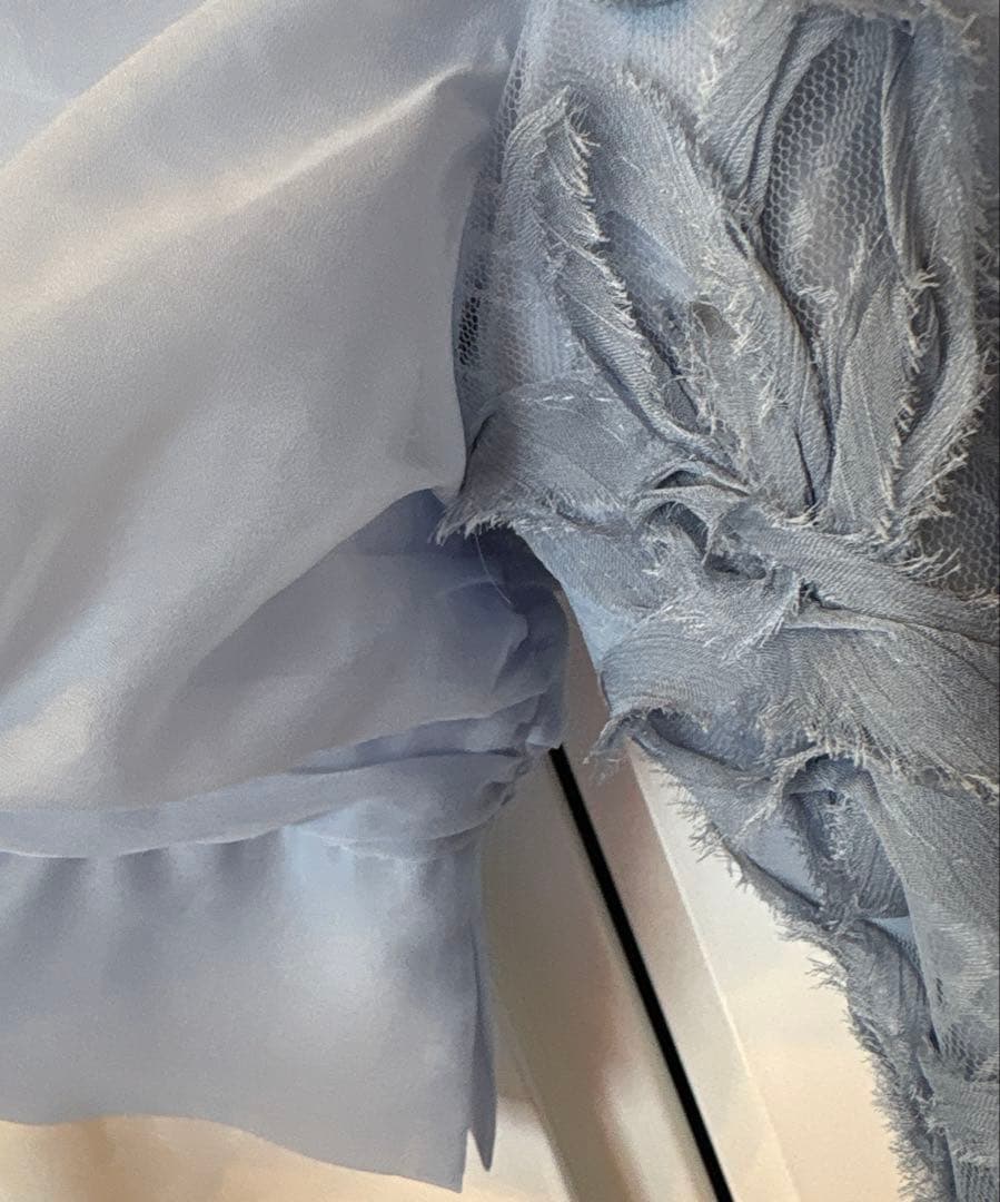 2025年CELFORD リリーエンブロイダリードレス　SAX 36 S