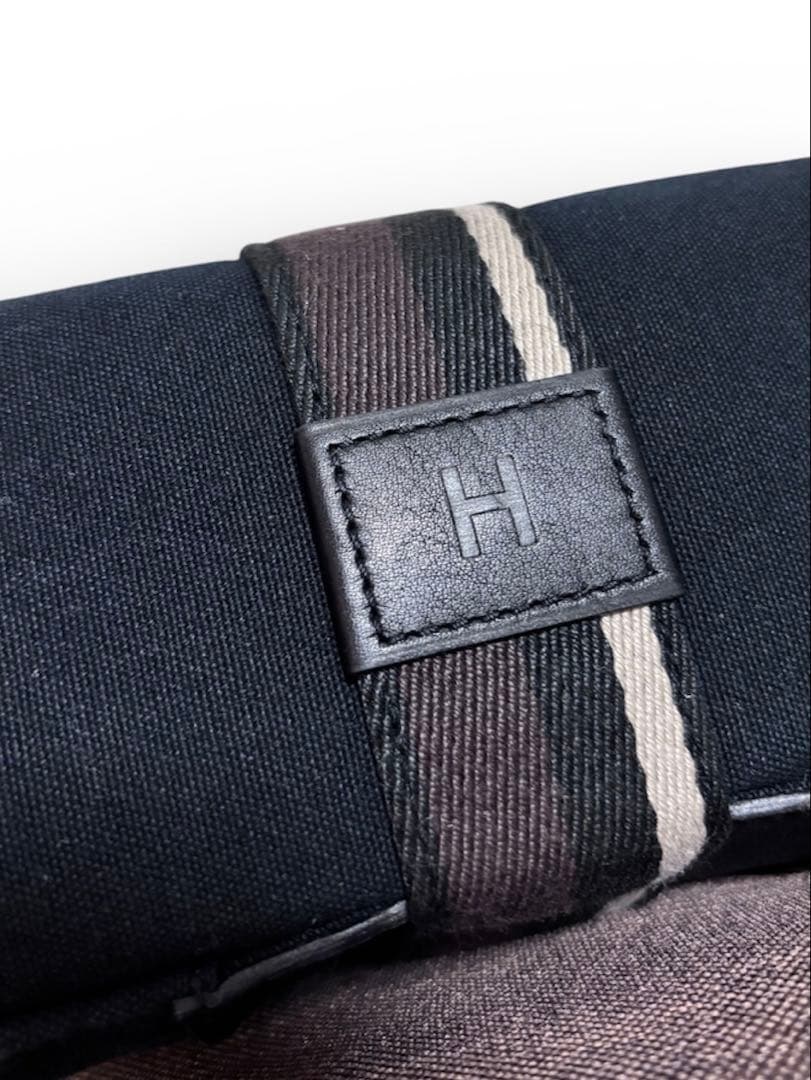 HERMES エルメス トロカホリゾンタルMM トートバッグ キャンバス bag