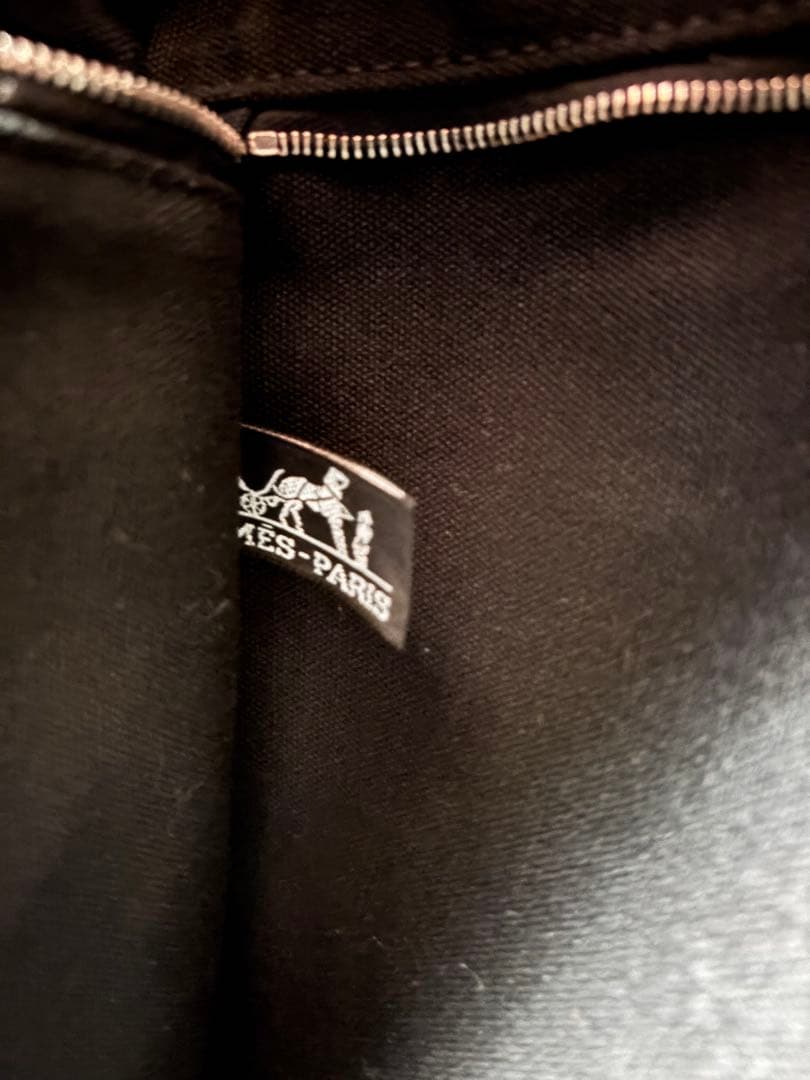 HERMES エルメス トロカホリゾンタルMM トートバッグ キャンバス bag