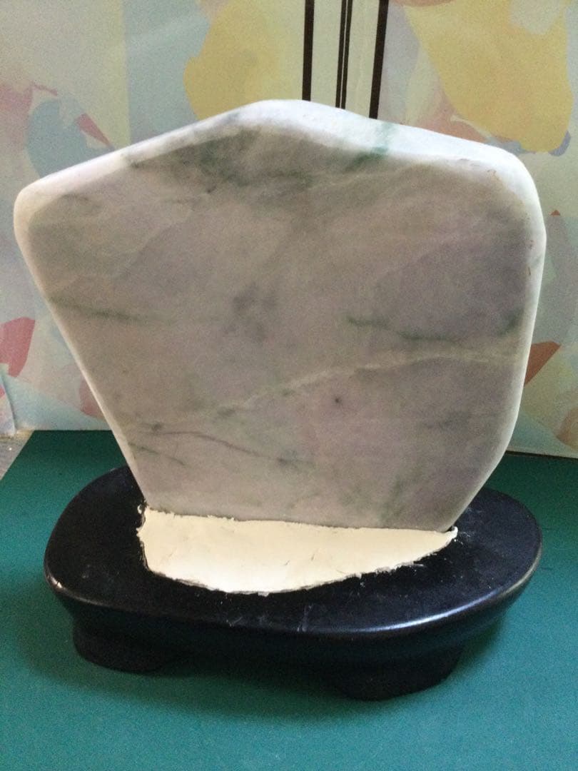 糸魚川翡翠ラベンダー原石　高透過　極上品　約1.4Kg 水晶　観賞石