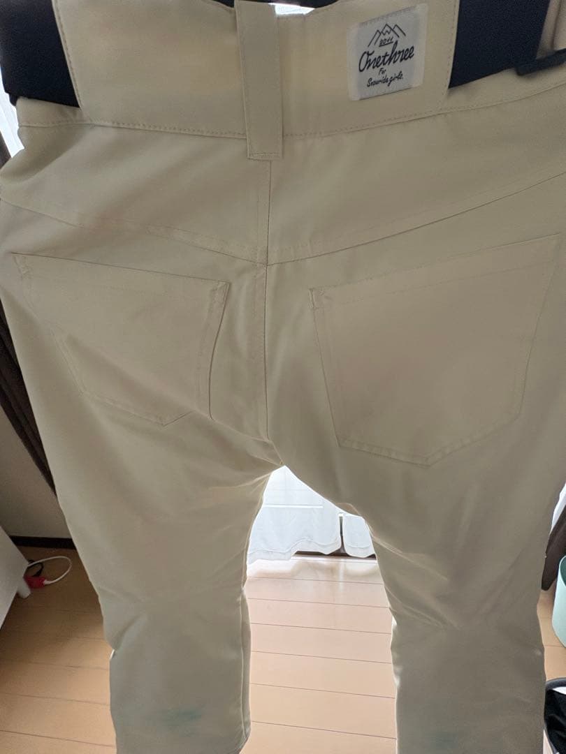 ONETHREE スノーボードウェア ホワイト