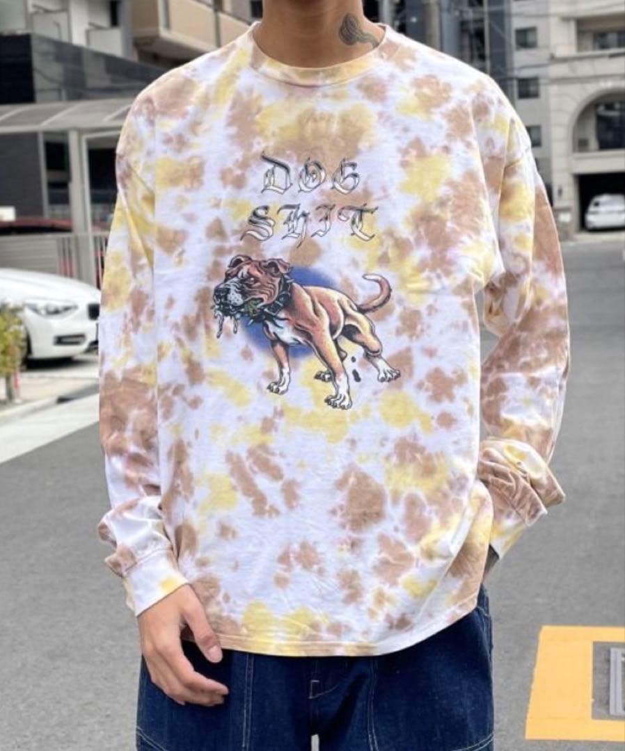 exodus タイダイ　ロンT wacko maria DOG tie dye