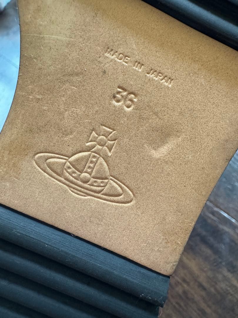 Vivienne Westwood ブラックプラットフォームシューズ