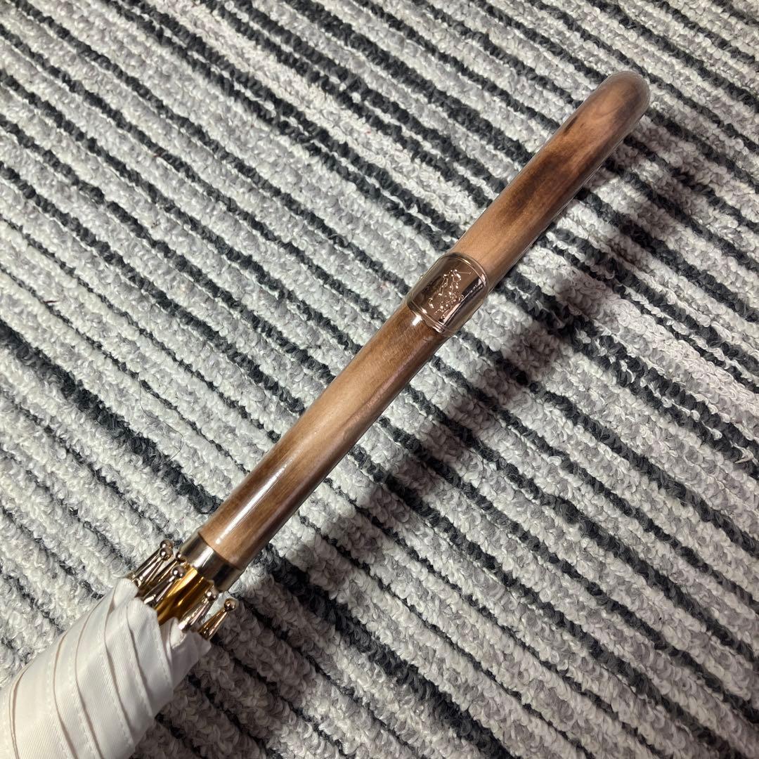 【未使用品】ポロラルフローレン ボーダー 長傘 ブルー 60cm