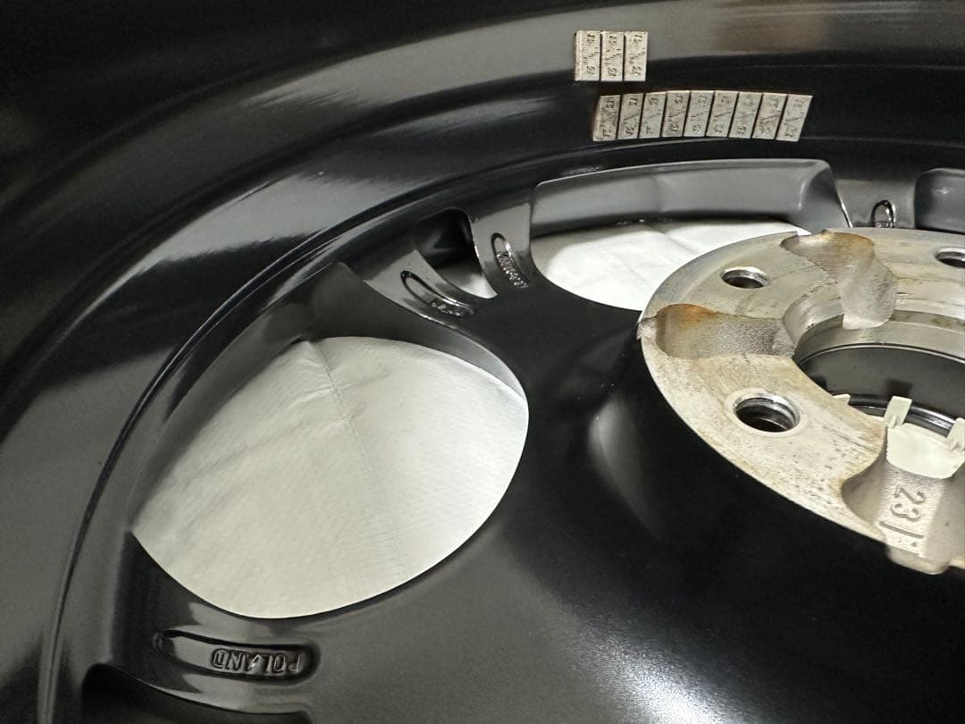 【4本購入必須】アルファロメオジュリエッタ18インチ純正アルミホイール(4/4)