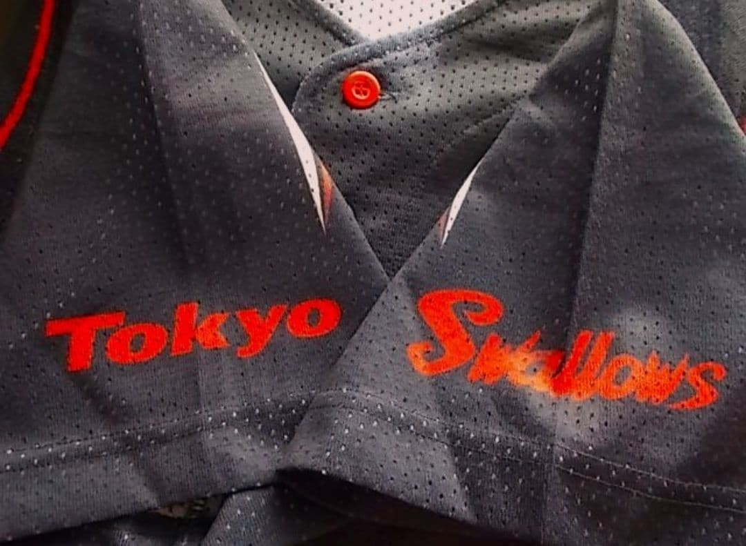 東京ヤクルトスワローズ　石川雅規　ビジターユニフォーム　ZETT