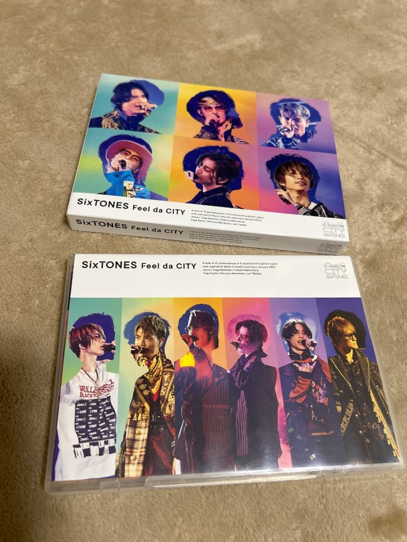 SiX TONES Feel da CITY DVD 特典付き　初回＆通常盤