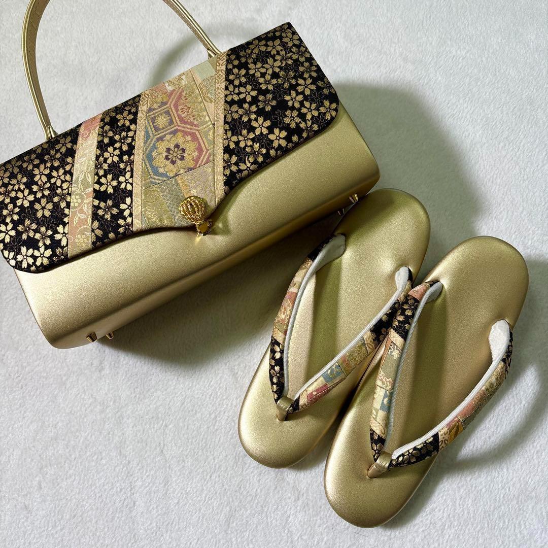 シ*ラ様 キンワシ印 着物 振袖 袴 草履 バッグ ハンドバッグ 和装バッグ ゴ