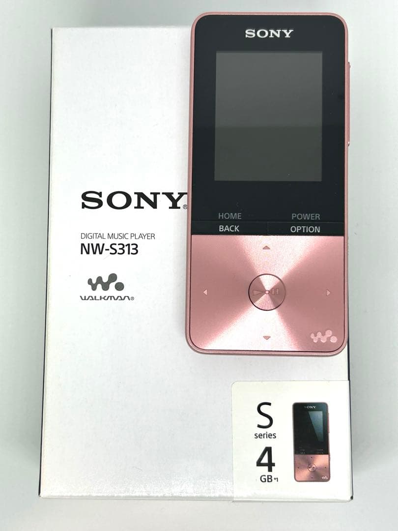 【未使用】SONY ウォークマン NW-S313 4GB ピンク