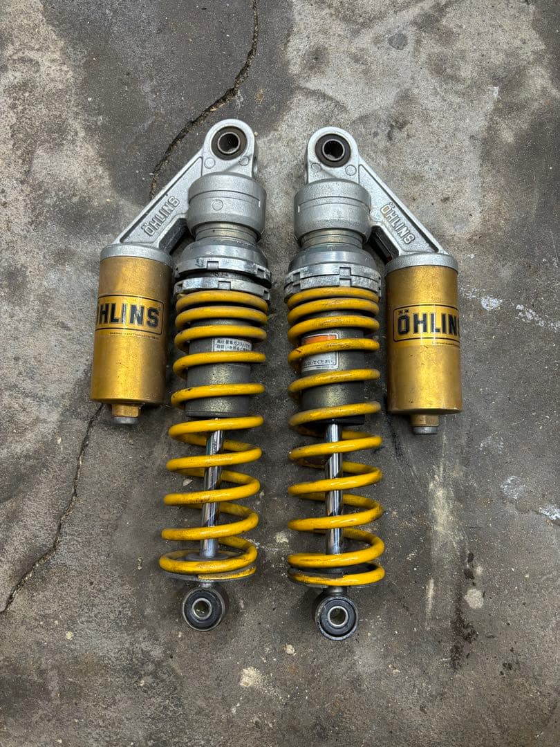 XJR400 オーリンズ　ショック　サスペンション