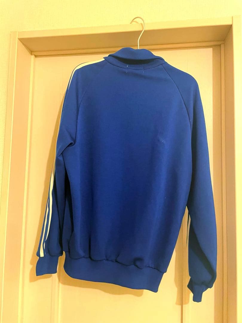 アディダス　adidasジャージ デサント製 トレフォイルロゴ　古着70s 6号