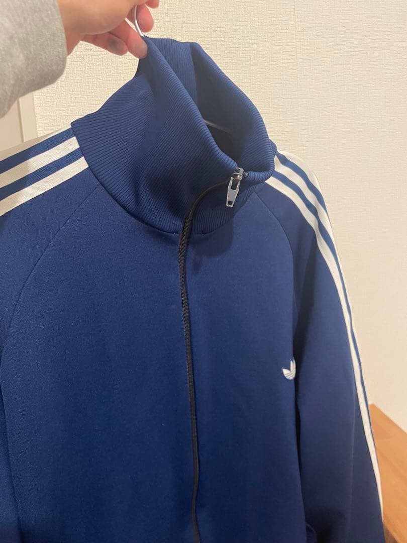 アディダス　adidasジャージ デサント製 トレフォイルロゴ　古着70s 6号