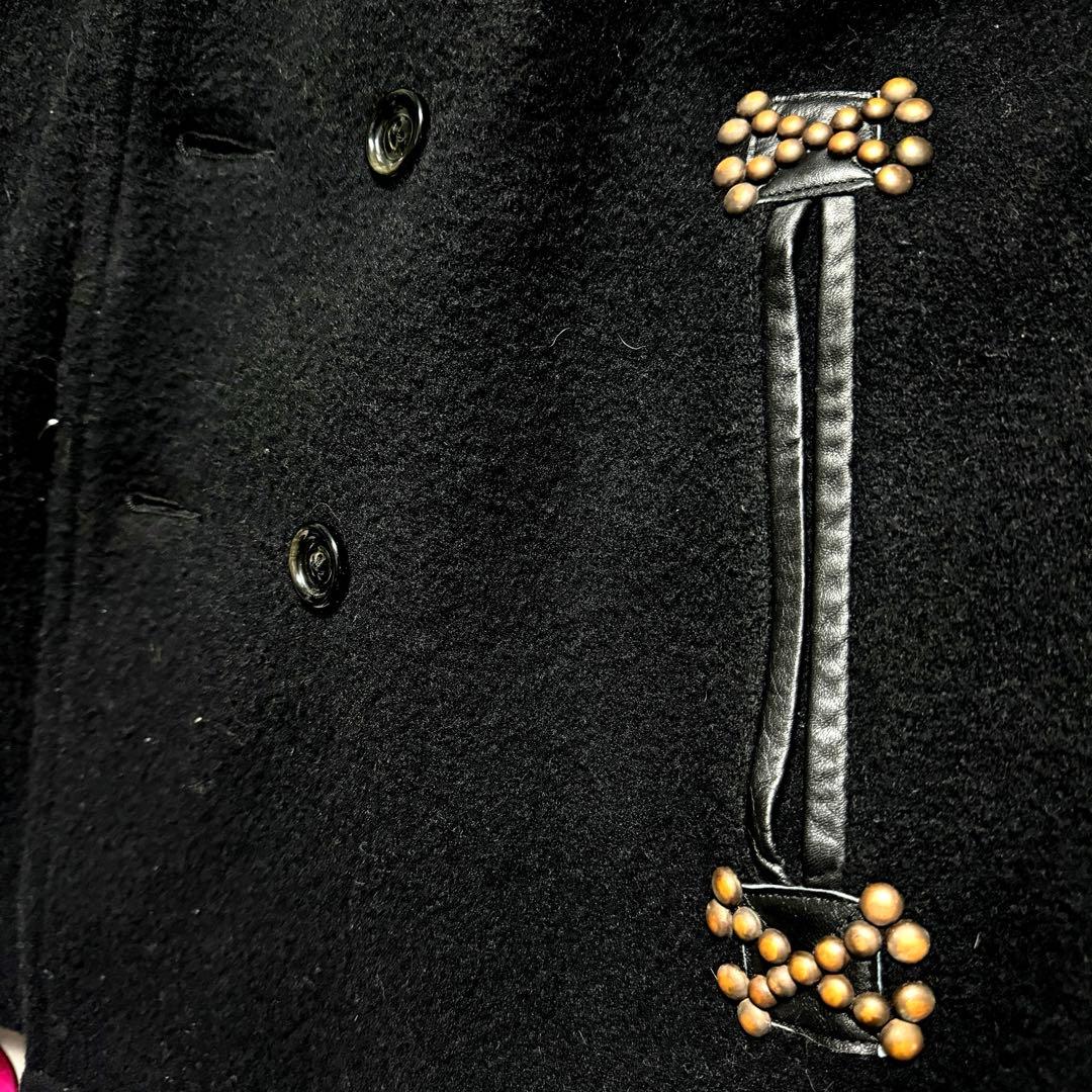 GANGSTERVILLE / Pコート 裏地レオパード サイズM