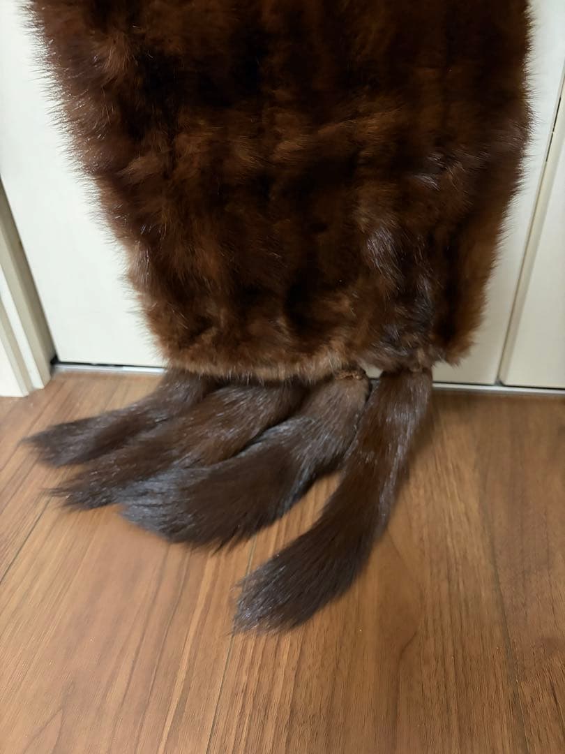 【最高級】RUSSIAN SABLE (毛皮　ショール) ※小さいショール付き