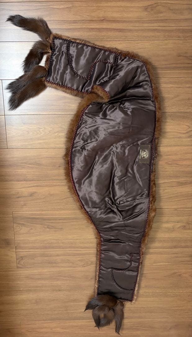 【最高級】RUSSIAN SABLE (毛皮　ショール) ※小さいショール付き