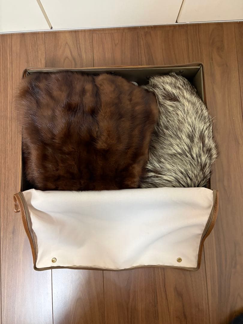 【最高級】RUSSIAN SABLE (毛皮　ショール) ※小さいショール付き