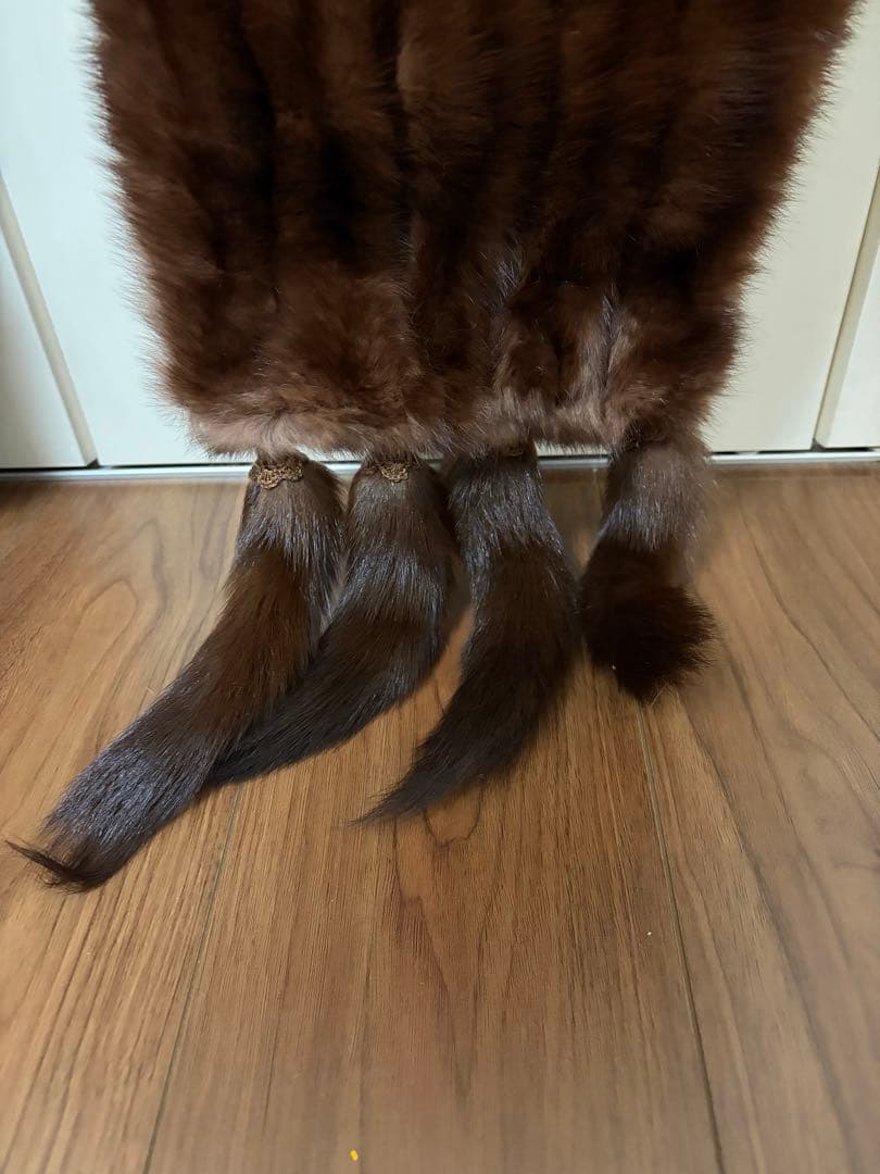 【最高級】RUSSIAN SABLE (毛皮　ショール) ※小さいショール付き