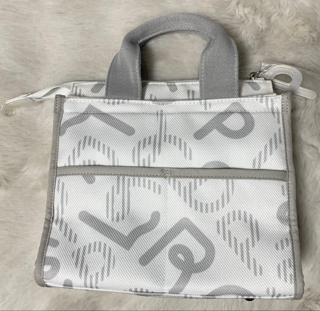 きくりん美品！　PEARLY GATES モヤモヤ柄 カートバッグ