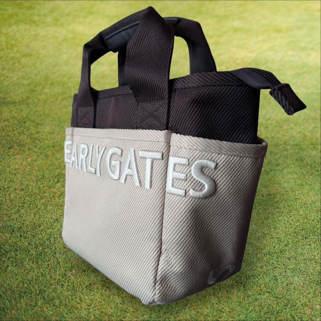 現行モデル　パーリーゲイツ　カートバッグ　トート　ハンドバッグ　黒　ベージュ