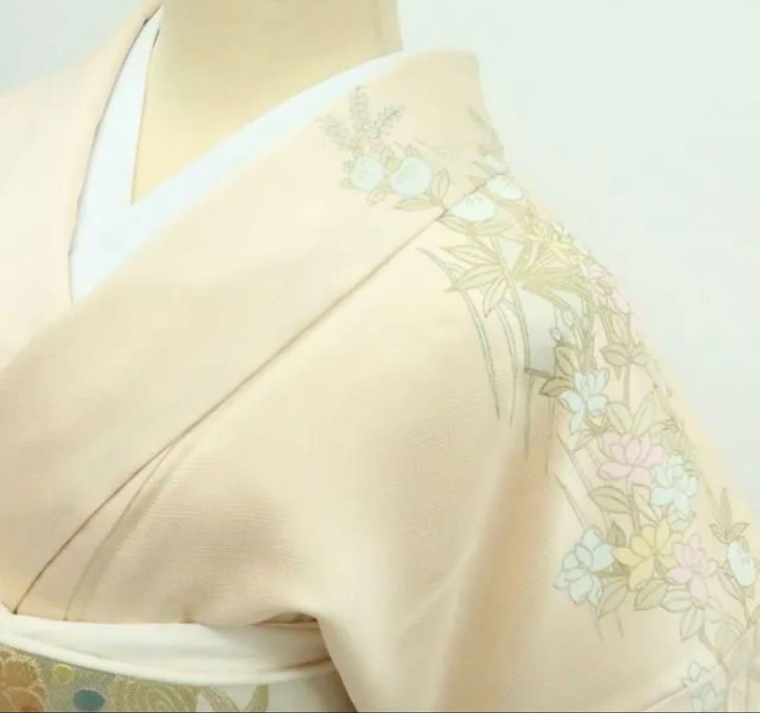 【新品未使用】大晦日・元旦限定価格！入学式卒業式七五三結婚式　上品ピンク訪問着！