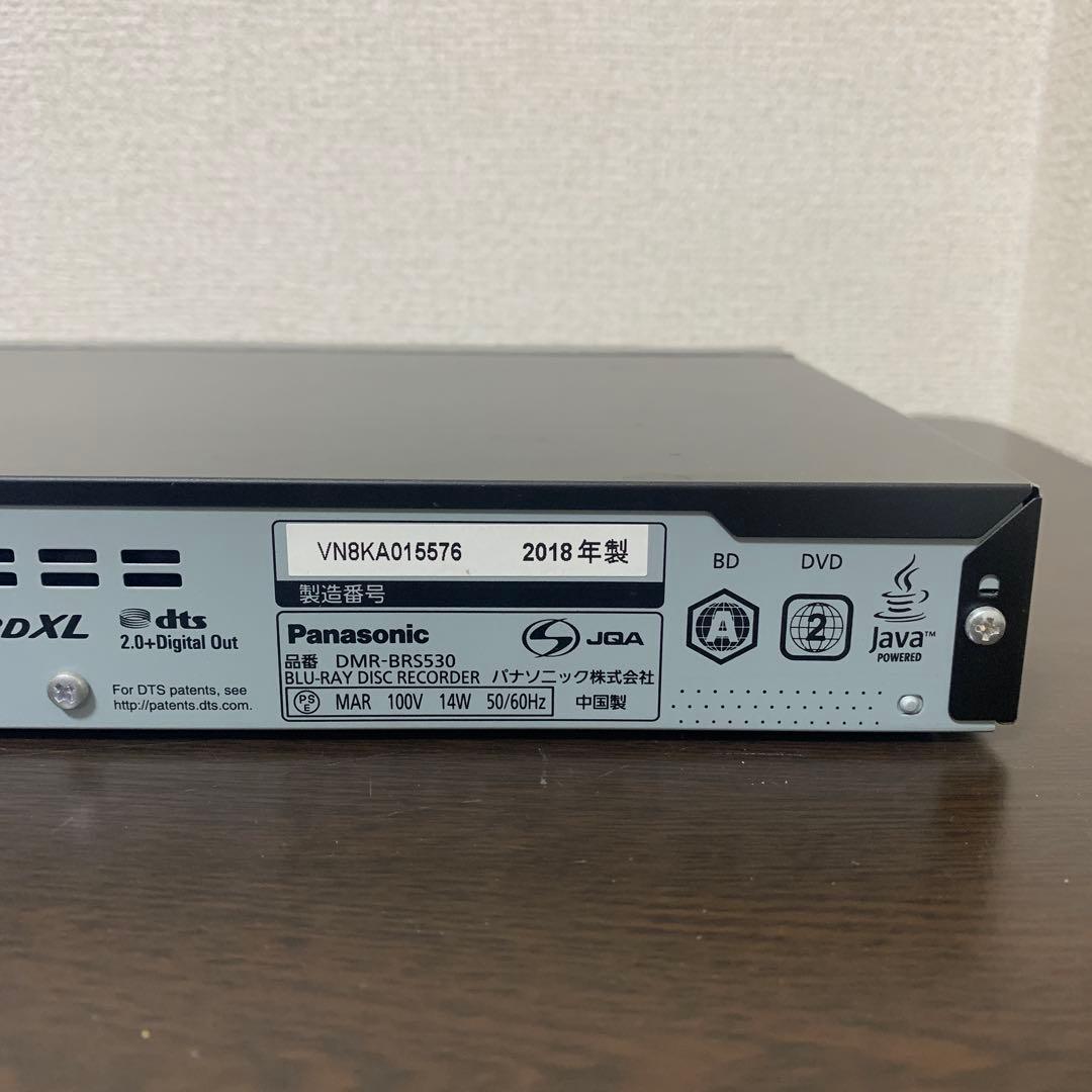 Panasonic DIGA DMR-BRS530 500GB 動作品