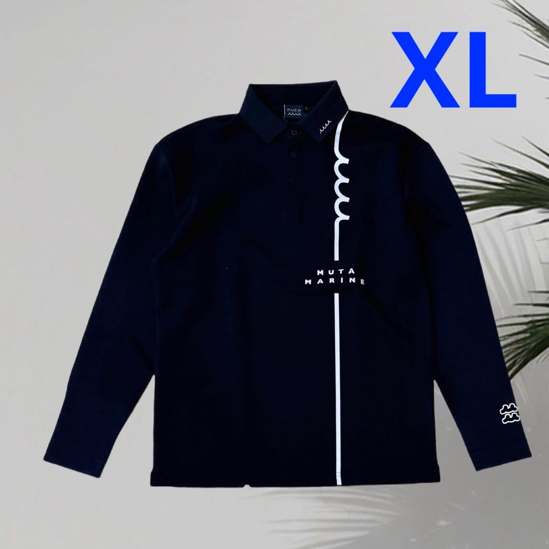 【新品】ムータマリン　長袖　ポロシャツ