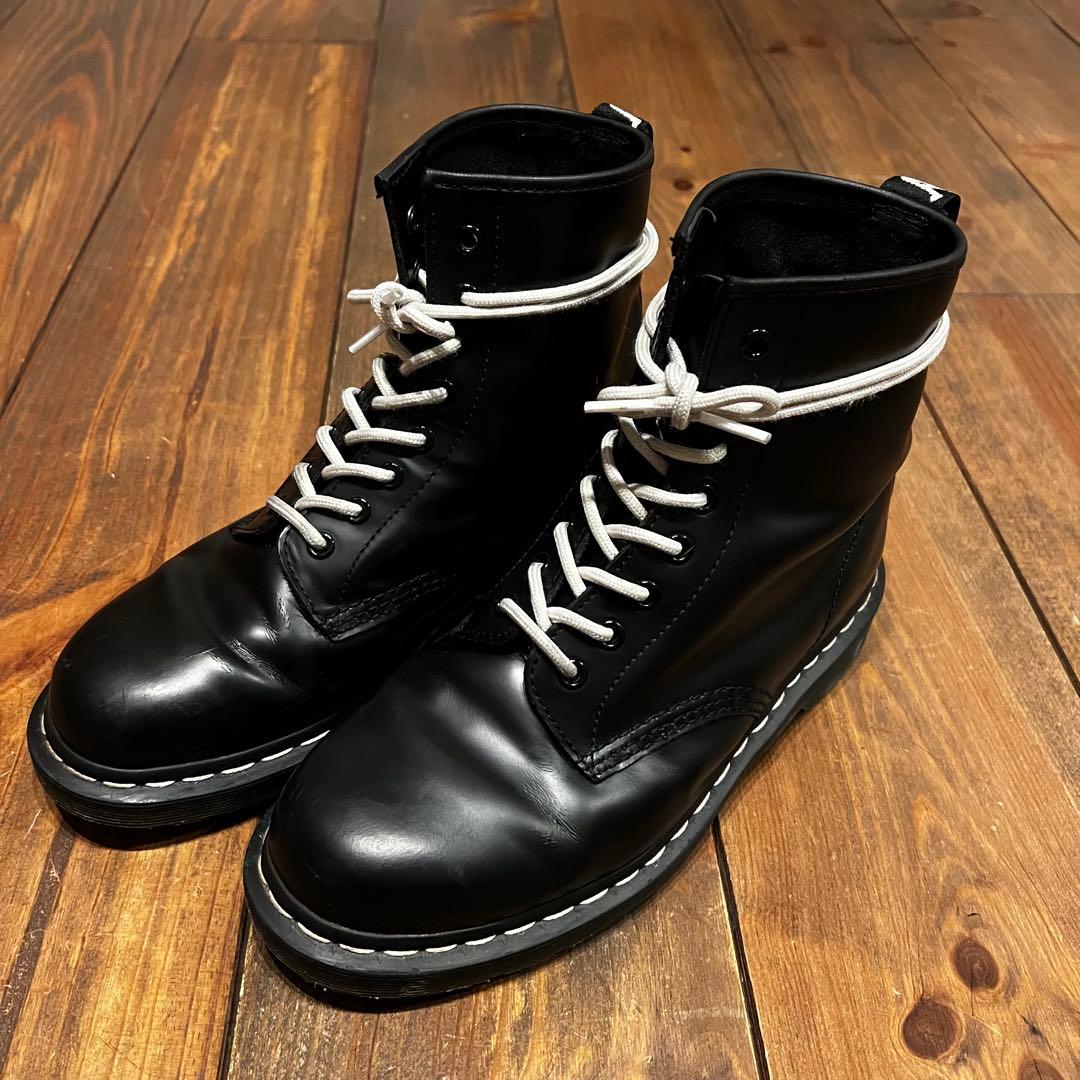ドクターマーチン　UK7 us8 ホワイトステッチ　白ステッチ