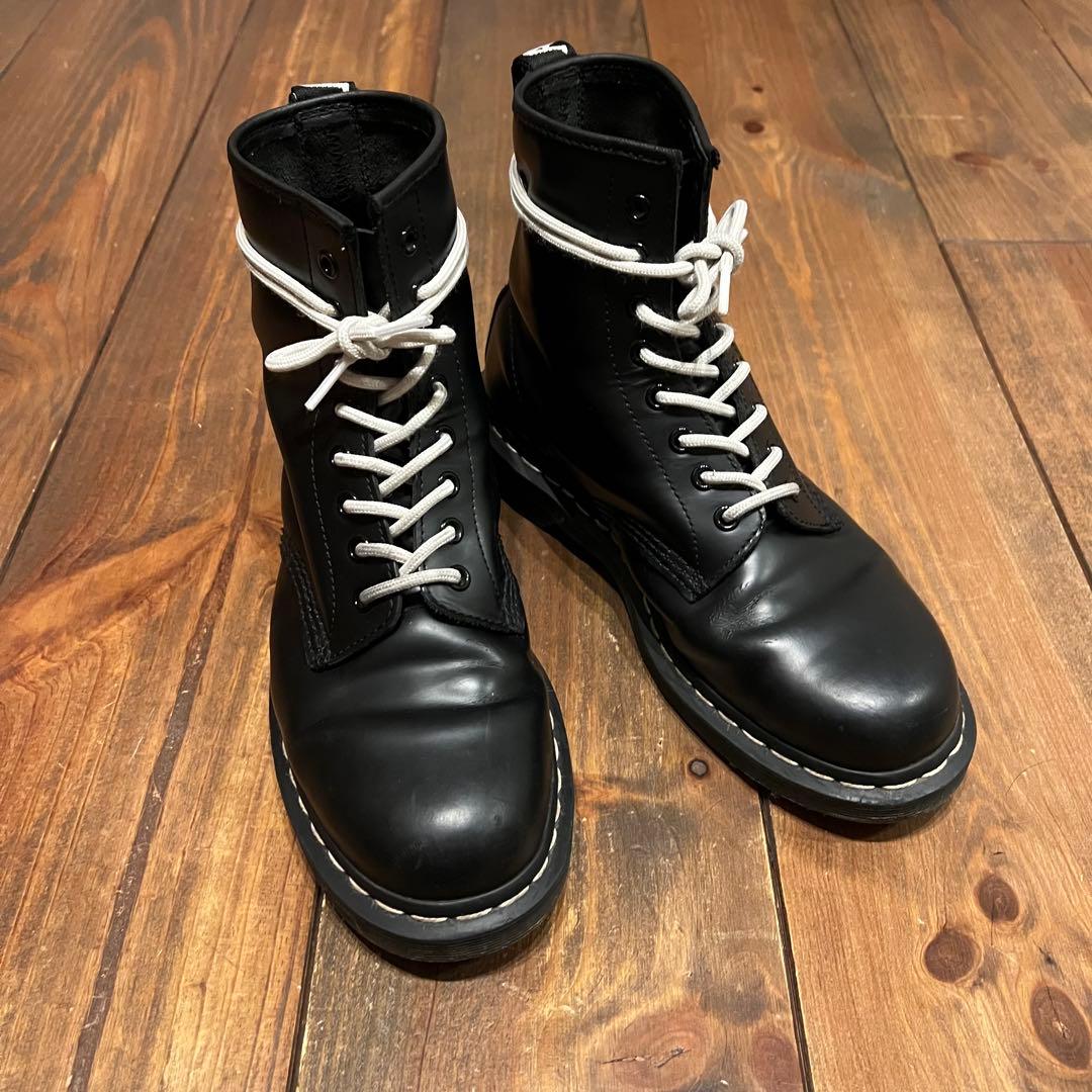 ドクターマーチン　UK7 us8 ホワイトステッチ　白ステッチ