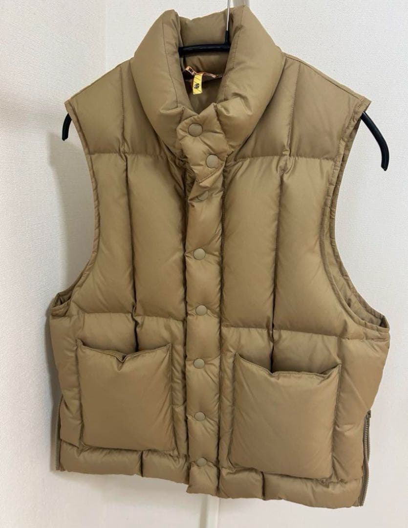 ロンハーマン　リサイクルダウンベスト ベージュ