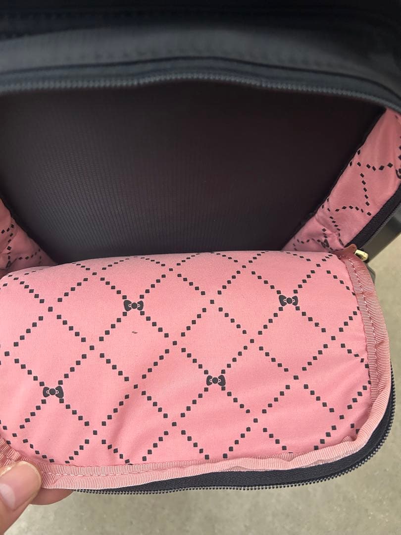 スワニーキャリーバッグ　Mサイズ　ハローキティ