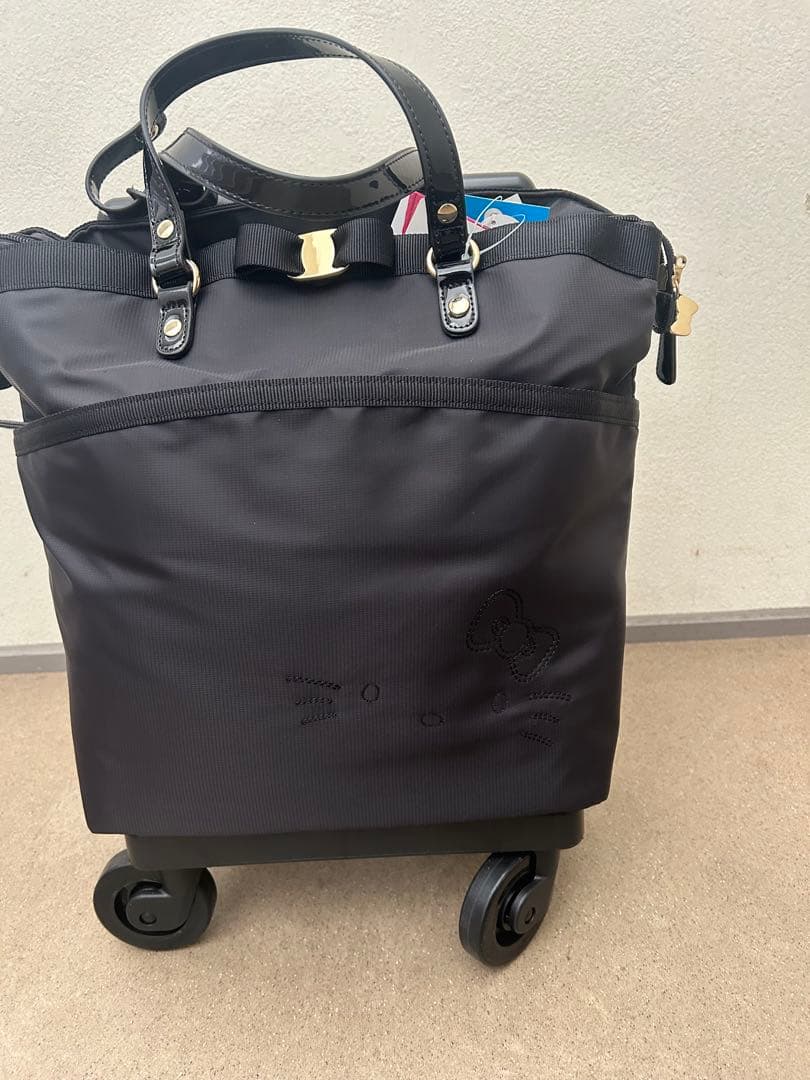 スワニーキャリーバッグ　Mサイズ　ハローキティ