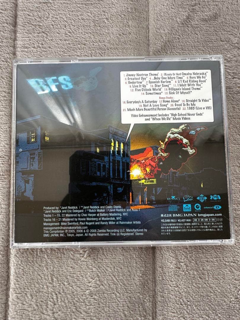 Bowling For Soup　サイン入りアルバム