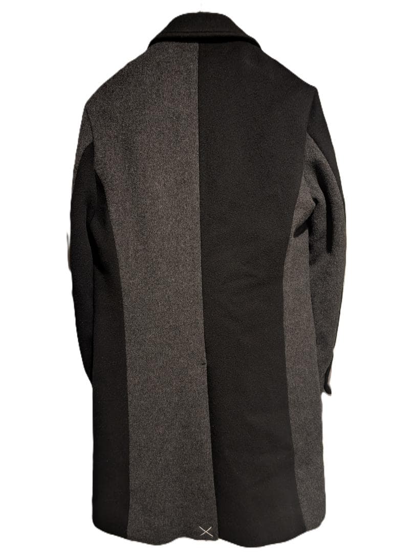 定価154,000円 1piu1uguale3 クレイジー チェスターコート Ⅳ