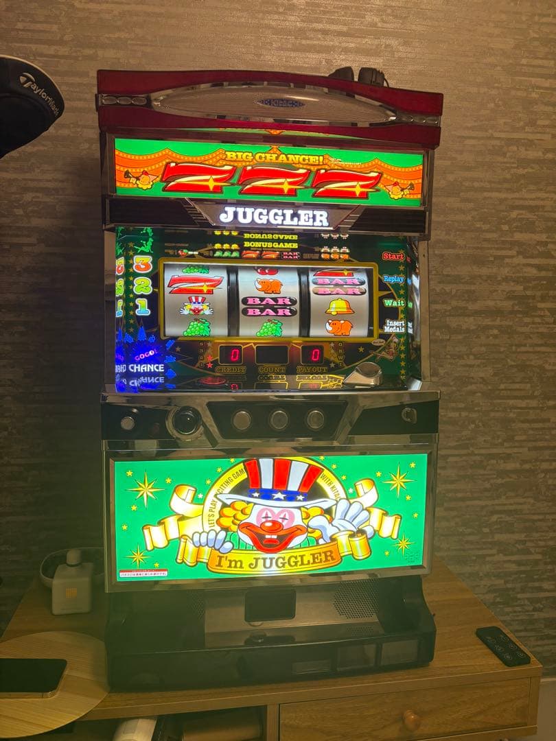 アイムジャグラーEX 6号機 緑パネル