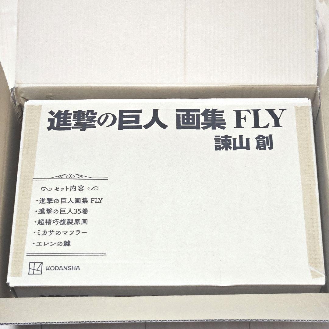 未開封新品 進撃の巨人 FLY 画集 特典完備